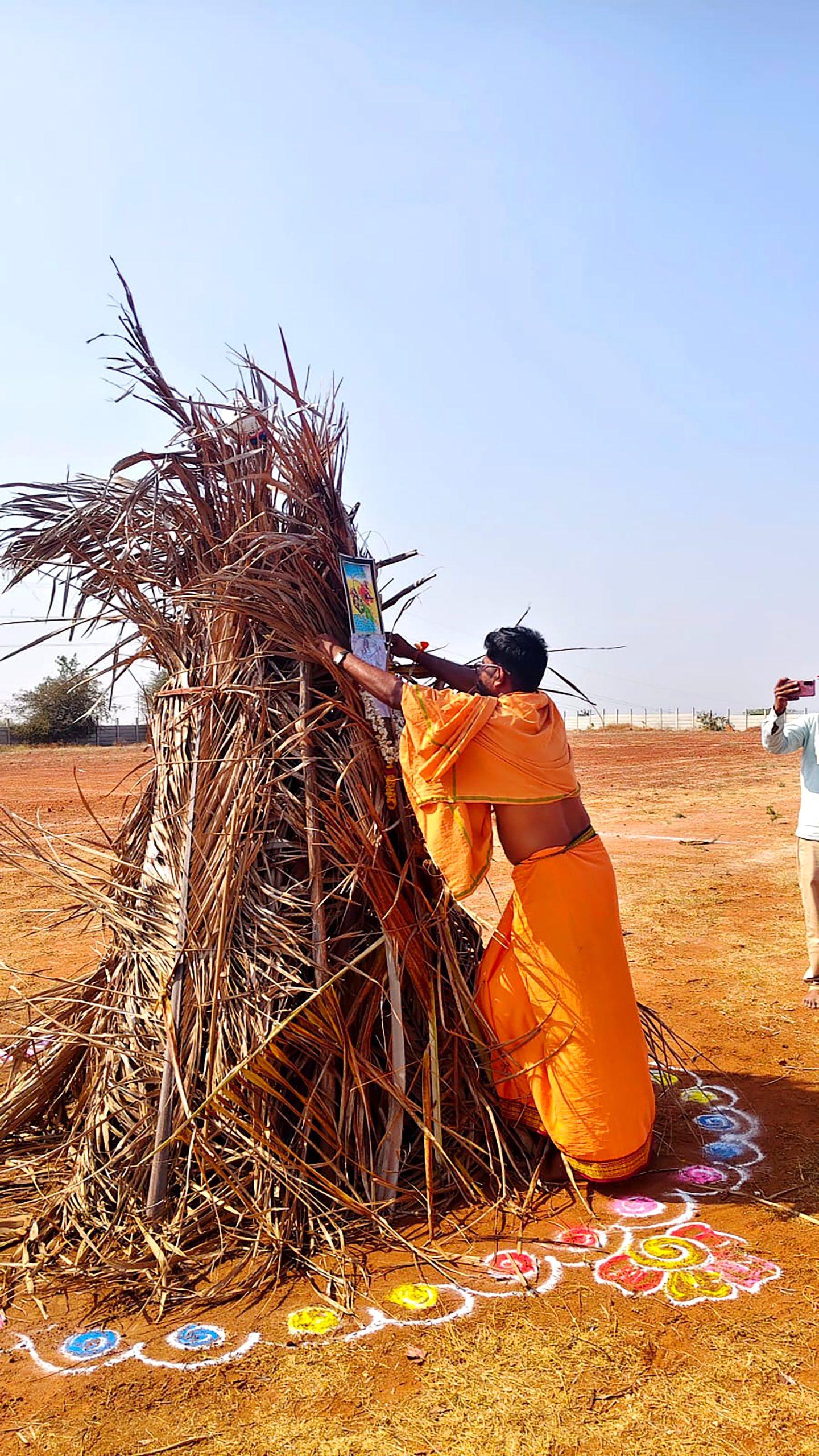 Holi Celebration at RVK - Kerur at 7.24.09 PM (2)