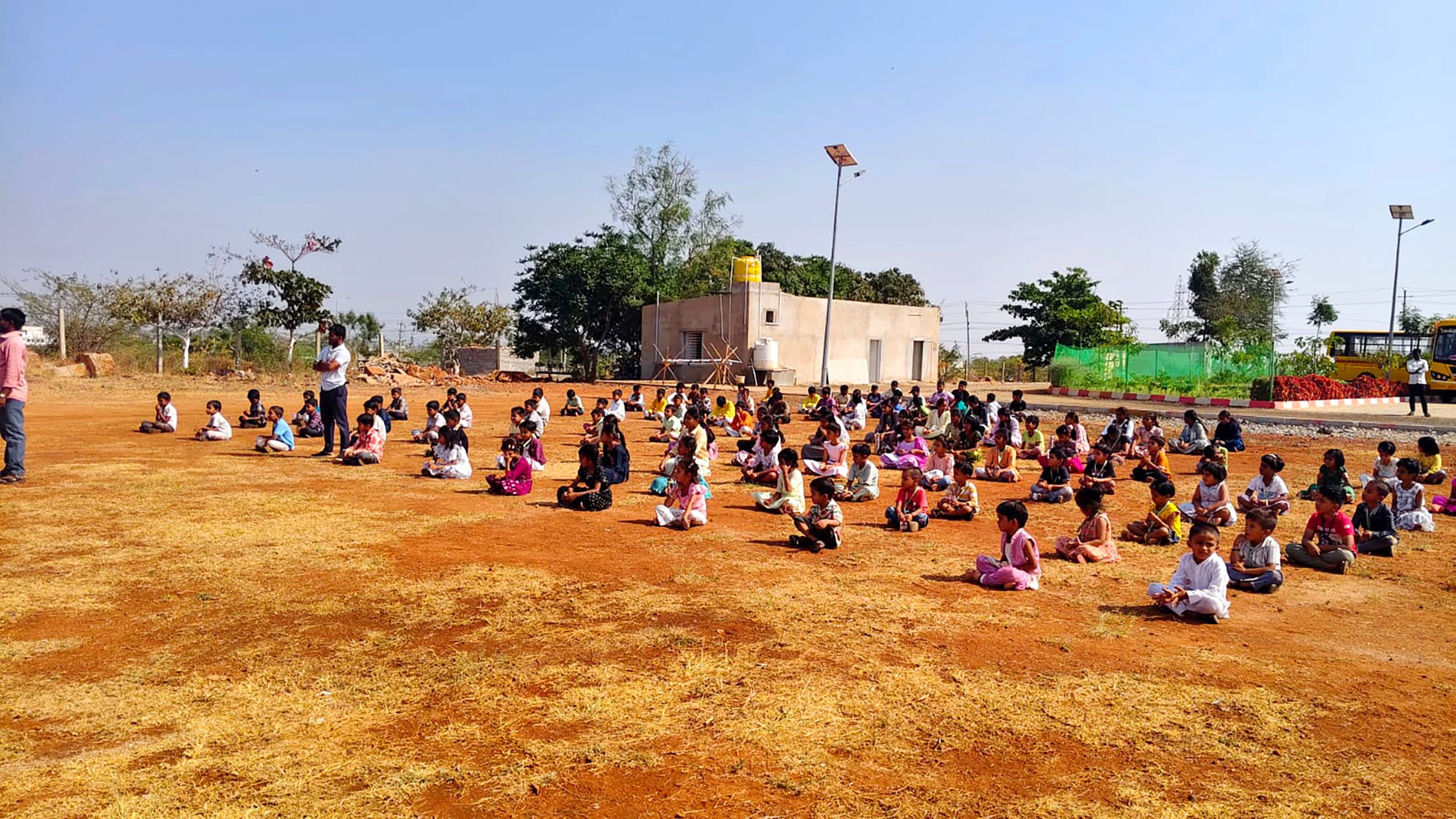 Holi Celebration at RVK - Kerur at 7.24.09 PM