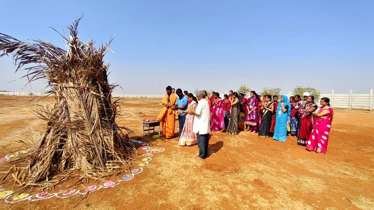 Holi Celebration at RVK - Kerur at 7.24