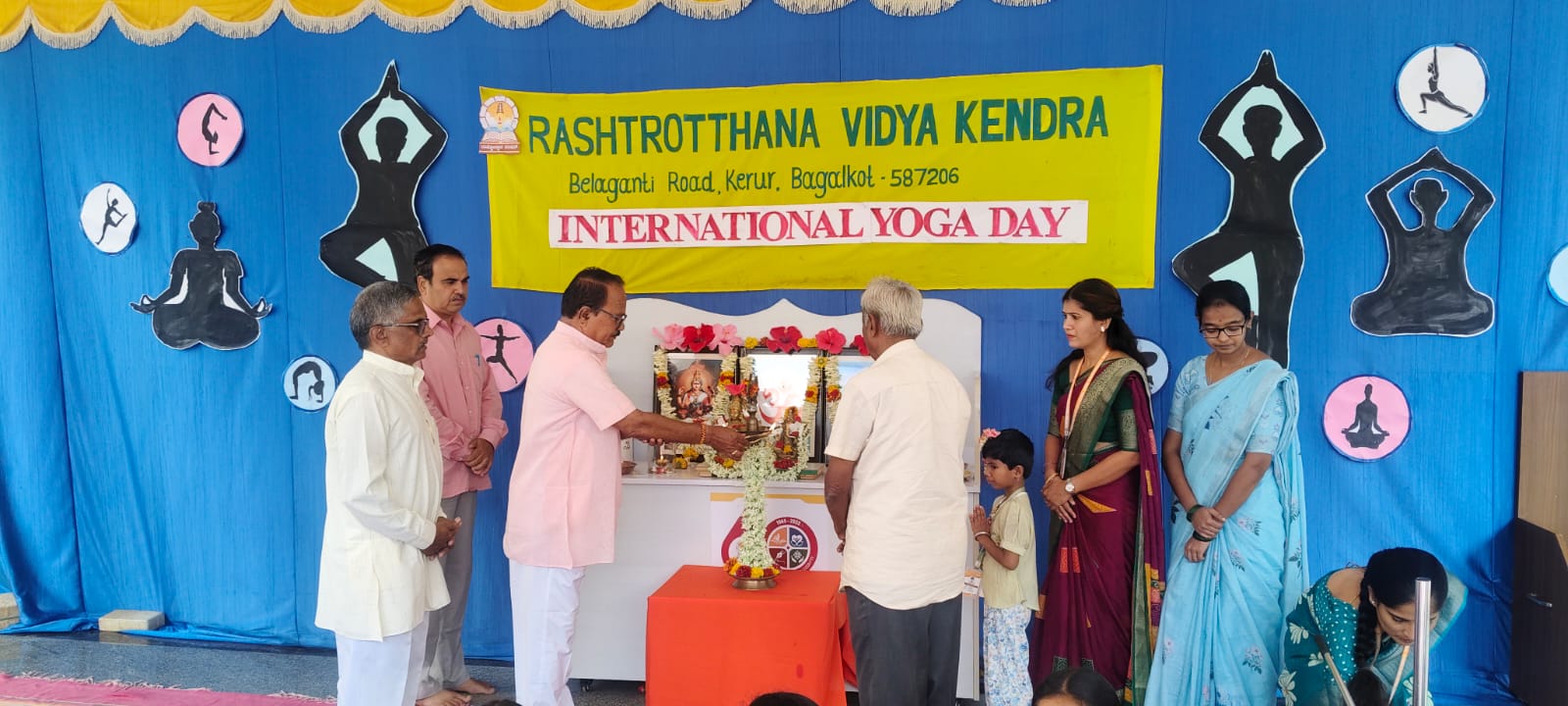 RVK – Keruru Observes International Yoga Day (1)