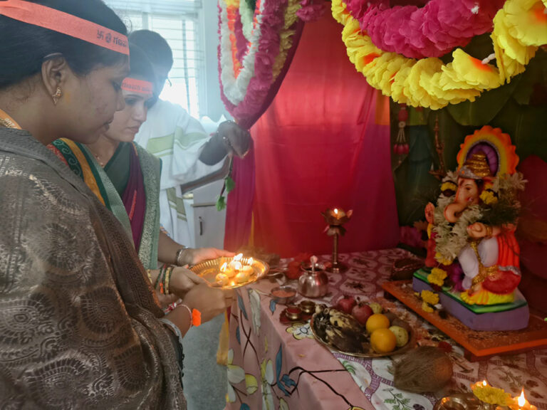 Four-Day Ganesha Chaturthi Celebrations at RVK - Kerur (4)