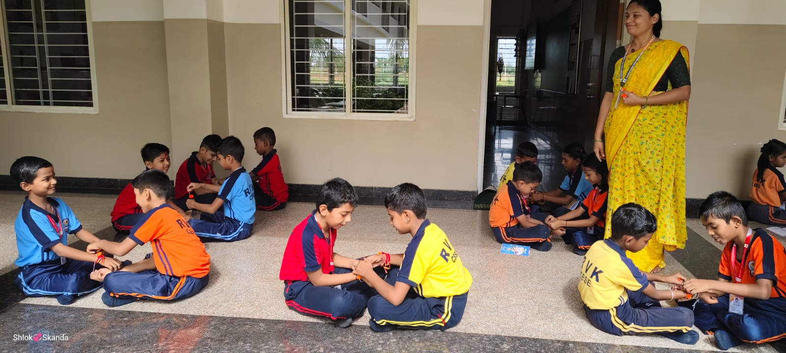 Raksha Bandhan Celebrated at RVK - Kerur (4)